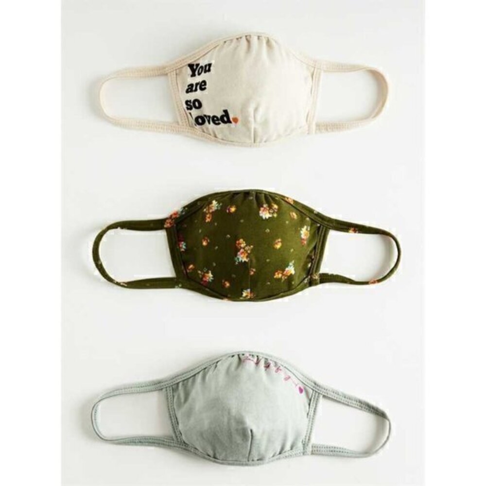Altar'd State Cloth Face Masks Pack of 3 NWT